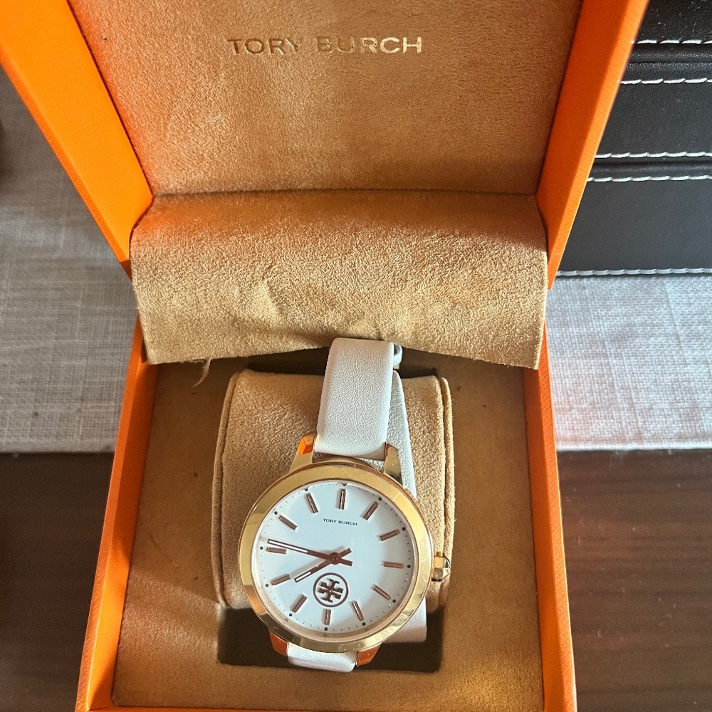 Tory Burch leather watch